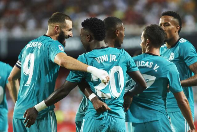 تشكيلة ريال مدريد ضد فالنسيا
