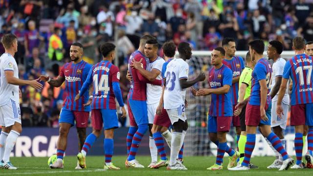 تشكيلة برشلونة ضد ريال مدريد
