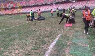 حسم مصير شكوى مصر لسوء ملعب ”جابوما” من قبل اللجنة المنظمة للبطولة الأفريقية
