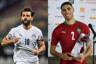 معلق مباراة المغرب ومصر والقنوات...