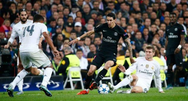 موعد مباراة باريس سان جيرمان ضد ريال مدريد