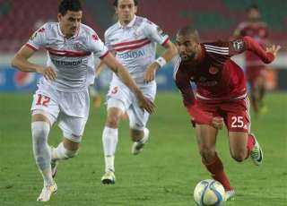 معلق مباراة الزمالك والوداد والقنوات...
