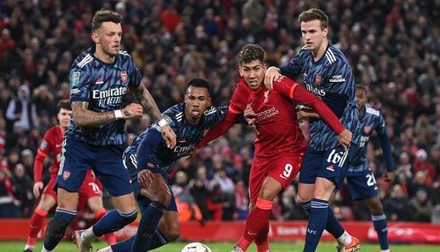 موعد مباراة ليفربول ضد أرسنال