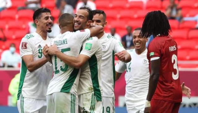 معلق مباراة الجزائر والكاميرون