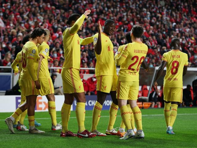 تشكيلة ليفربول ضد بنفيكا