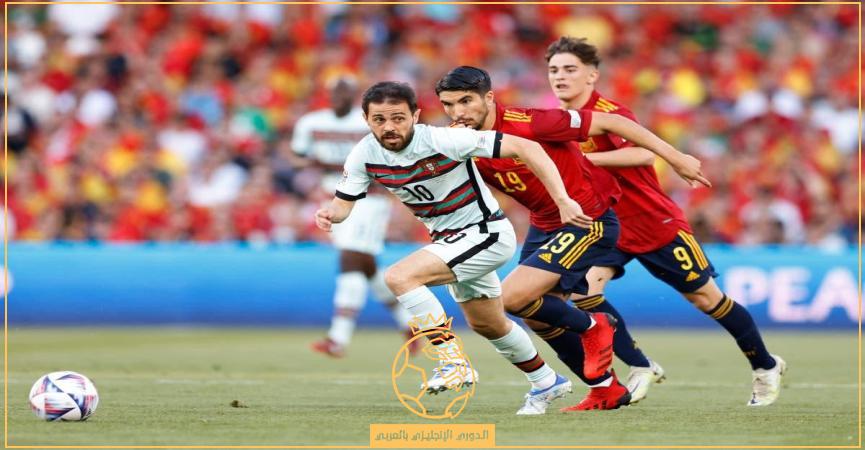 اهداف مباراة البرتغال واسبانيا اليوم