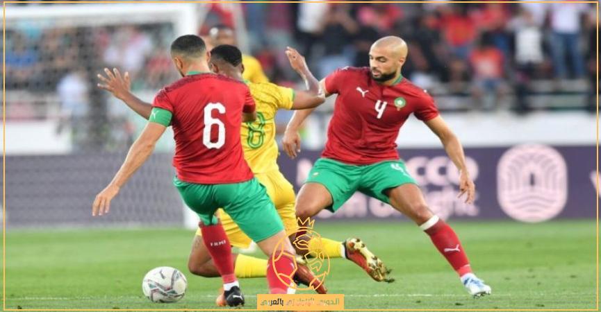معلق مبارة المغرب وليبيريا