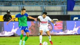 طاقم تحكيم مباراة الزمالك ومصر...
