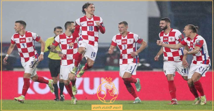 القنوات الناقلة لمباراة كرواتيا والدنمارك الخميس 22 سبتمبر 2022 في دوري الأمم الأوروبية