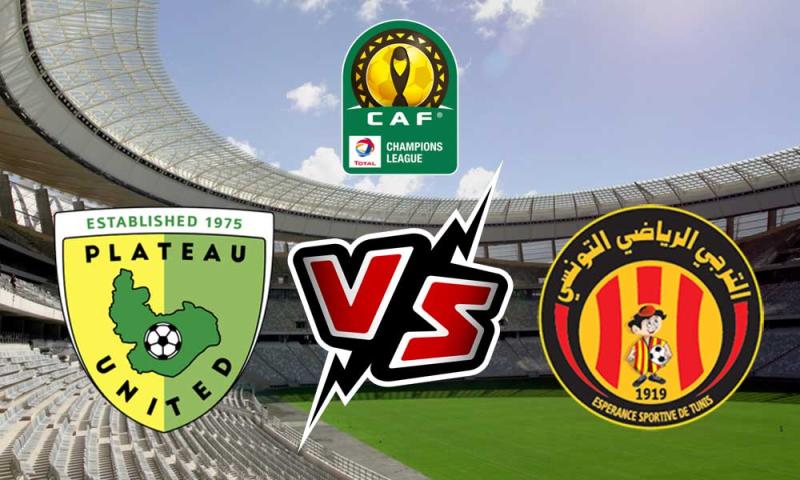 القنوات الناقلة لمباراة الترجي وبلاتيو يونايتد