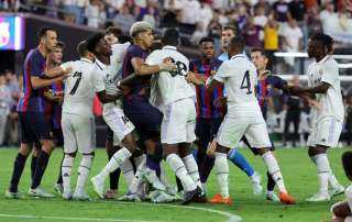 تشكيلة ريال مدريد وبرشلونة اليوم...