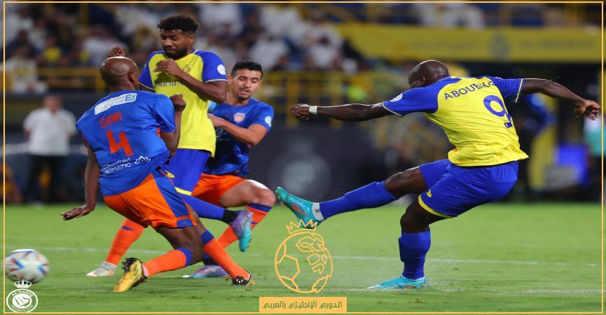 أهداف مباراة النصر والفيحاء