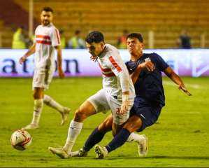 نتيجة مباراة الزمالك وإنبي.. إنبي...