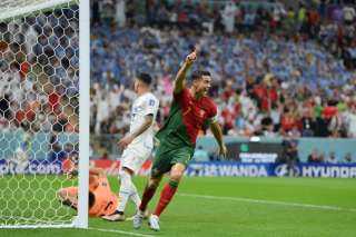 أهداف مباراة البرتغال وأوروجواي اليوم...