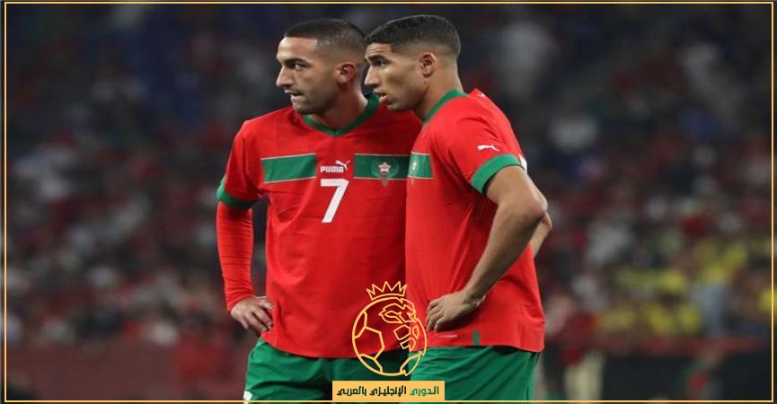 تشكيلة المغرب ضد إسبانيا اليوم 