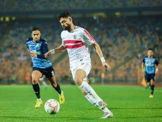 نتيجة وأهداف مباراة الزمالك وبيراميدز...