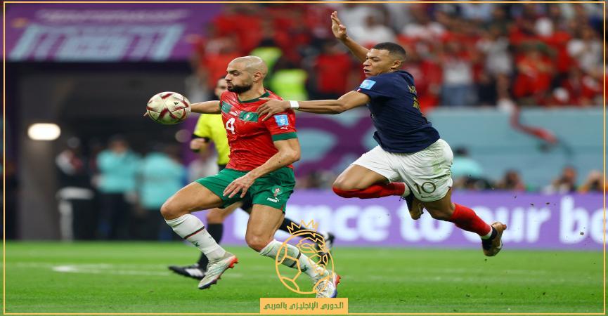 نتيجة وأهداف مباراة المغرب وفرنسا اليوم في كأس العالم قطر 2022