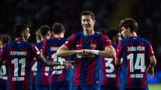 برشلونة إلي ربع نهائي دوري...