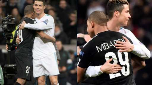 رونالدو ومبابي معًا في هجوم...
