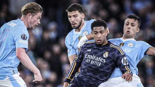 مواجهات ريال مدريد ومانشستر سيتي.....