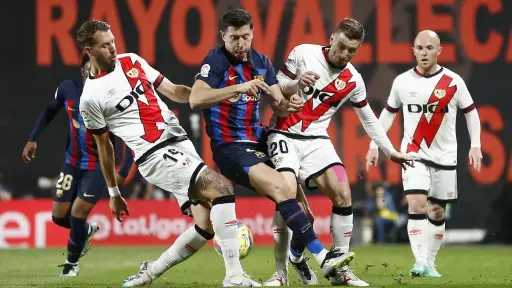 معلق مباراة برشلونة ورايو فاليكانو...