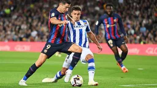 معلق مباراة برشلونة وريال سوسيداد...