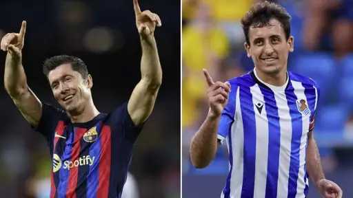 تشكيلة برشلونة ضد ريال سوسيداد...