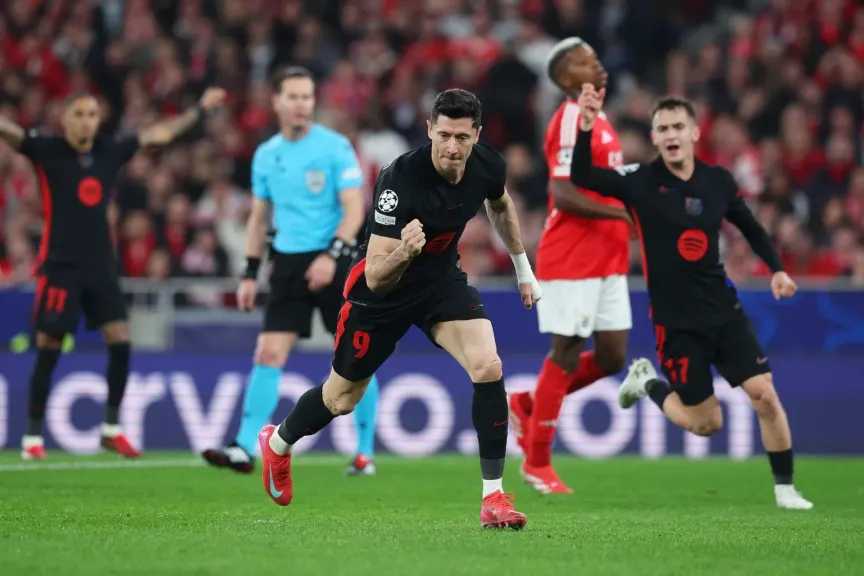 تشكيل برشلونة المتوقع أمام بنفيكا في دوري أبطال أوروبا 2025 والقنوات الناقلة