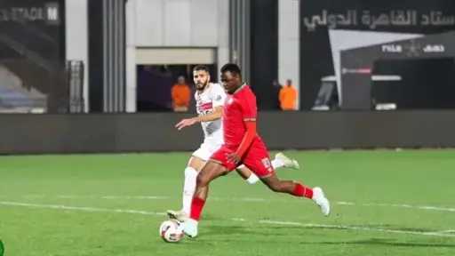 معلق مباراة الزمالك ومودرن سبورت...