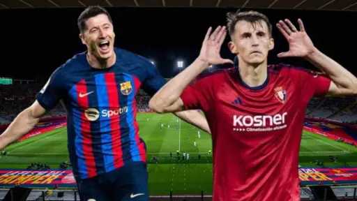 موعد مباراة برشلونة وأوساسونا في...