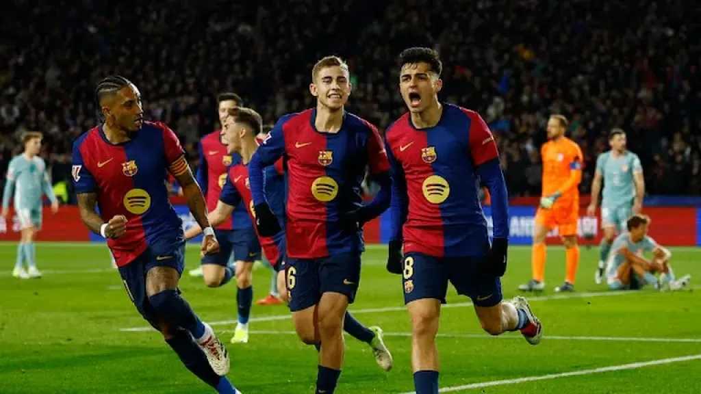 معلق مباراة برشلونة وأتلتيكو مدريد في الدوري الإسباني 2025 والقنوات الناقلة