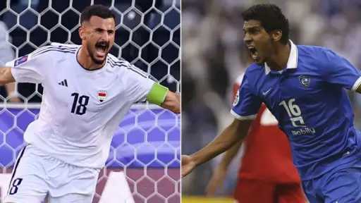 معلق مباراة العراق والكويت في...
